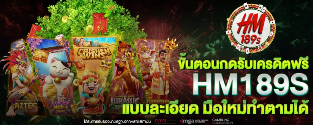 เครดิตฟรี HM189S